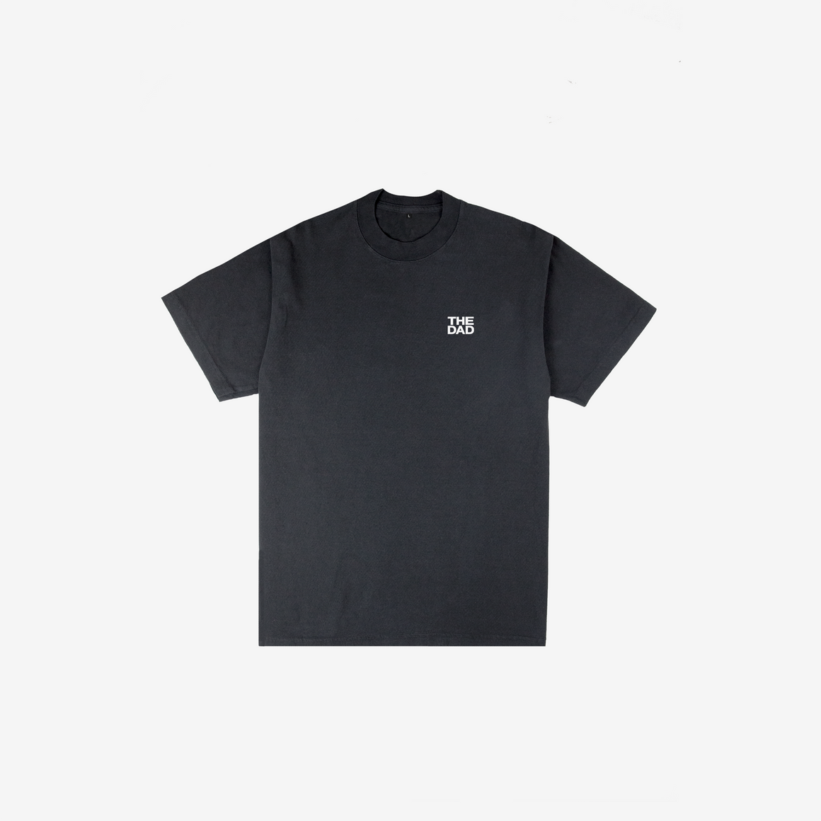 The Dad Pigment Dyed Premium Tee Shirt (Washed Out Black)