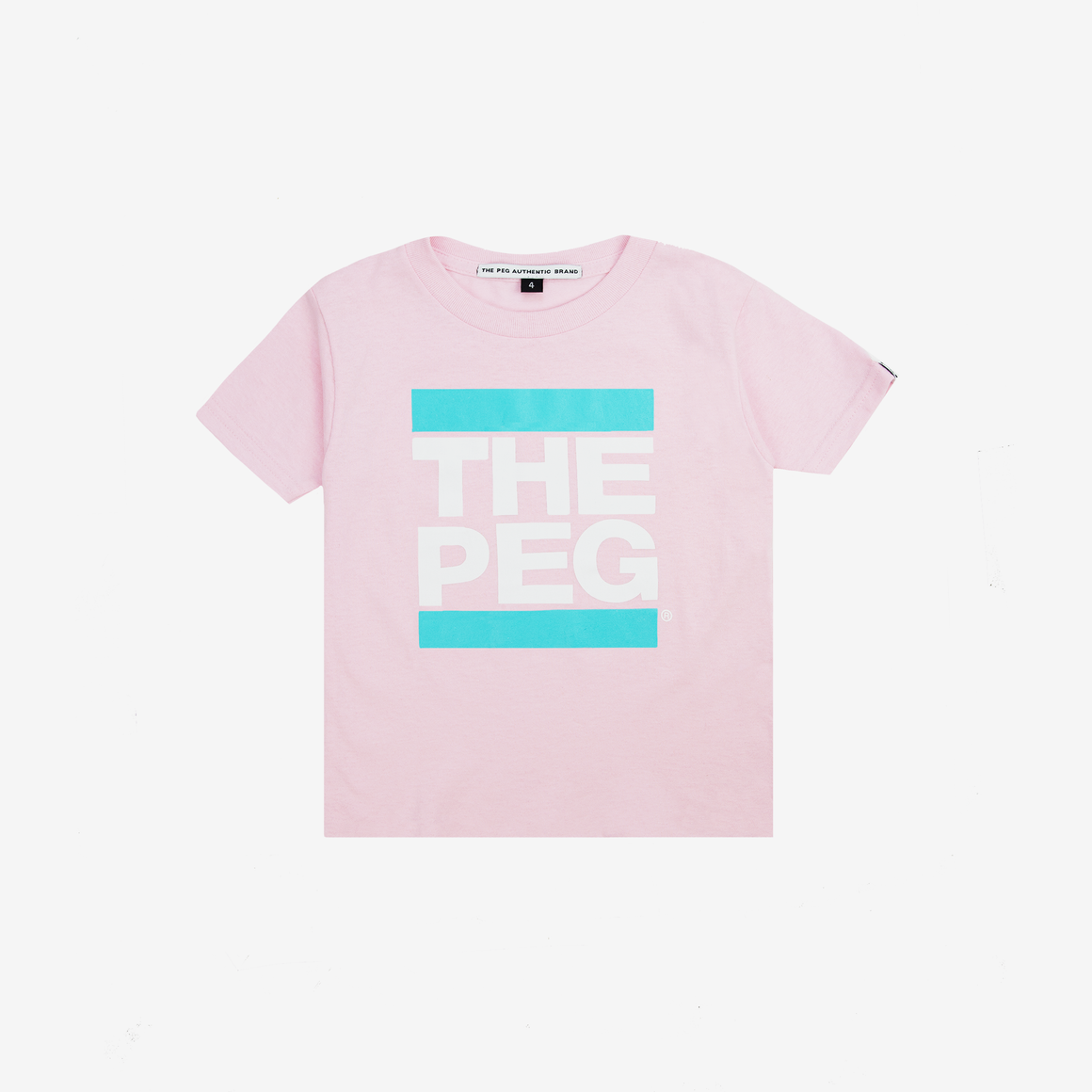 Kids Tee Shirt (Pink/Aqua)