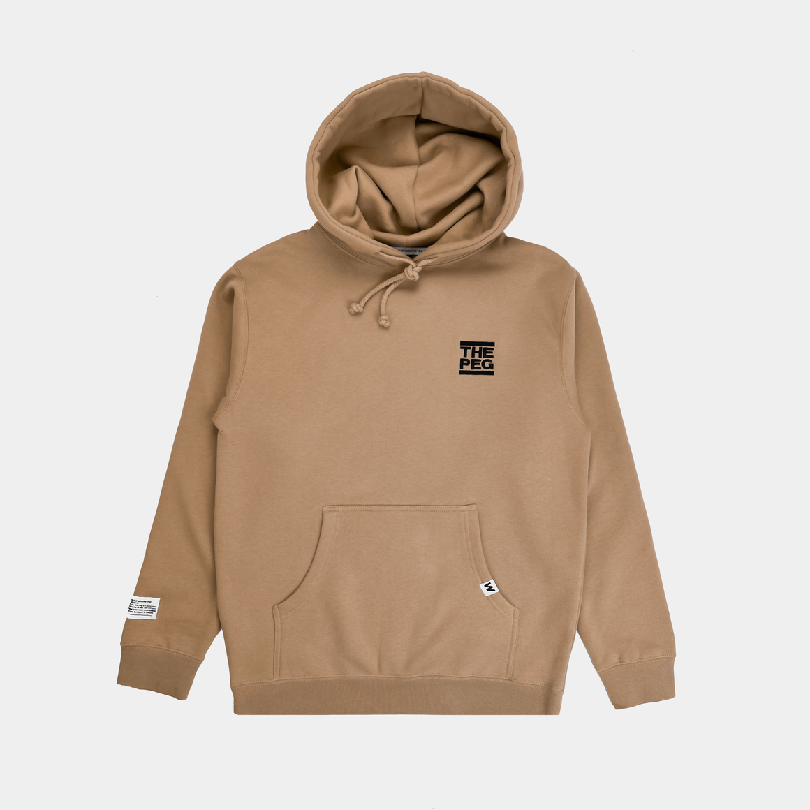 Heavy Weight Premium Embroidered Hoodie (Camel)
